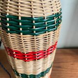 Rattan lamp base