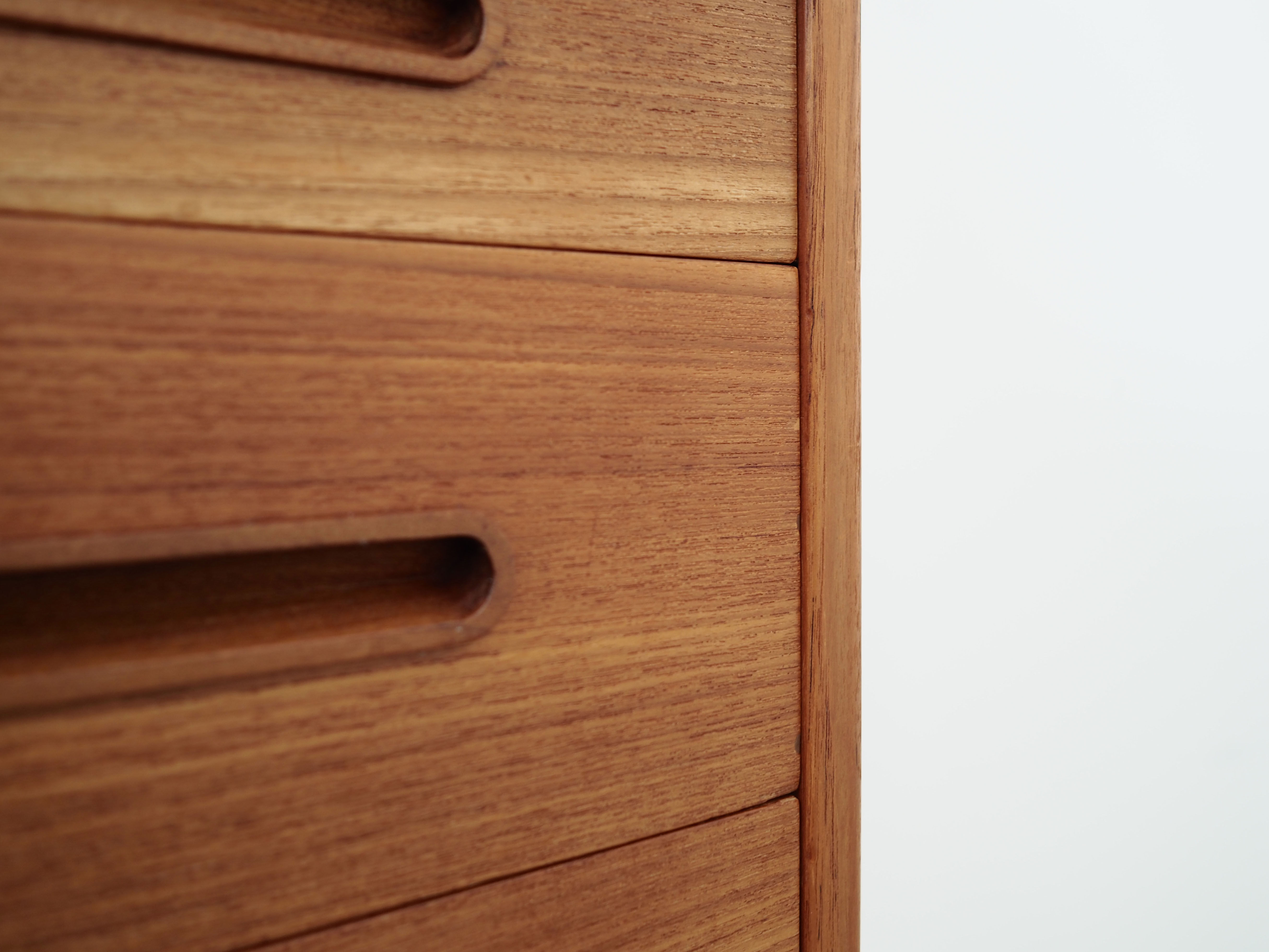 Teak secretary, Danish design, 1960s, production: Denmark