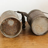 Pair of garage oil burettes