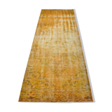 Turkish Vintage Oushak Runner Rug sku 3278