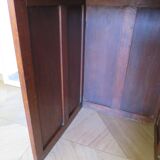 Retro-Desk / counter-American cylinder-mesh oak-1920s/40s