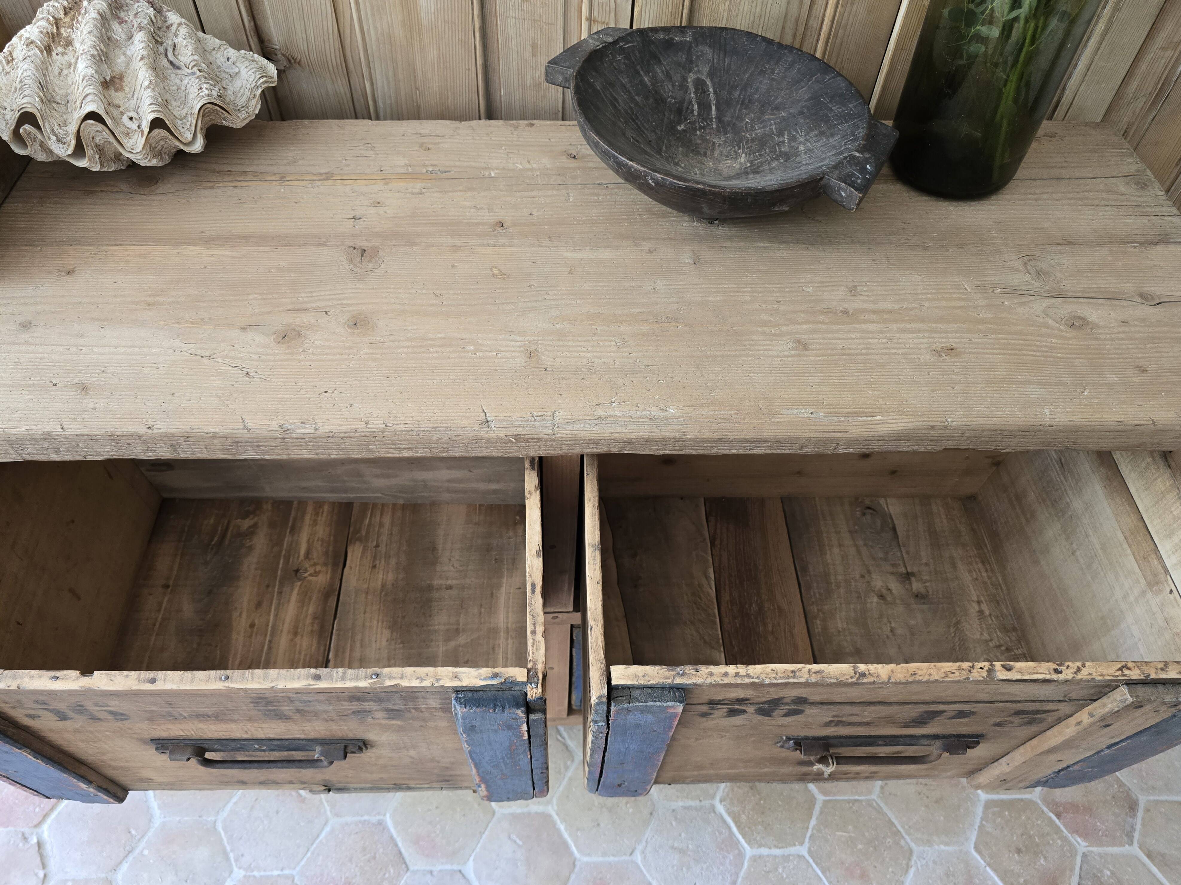 Établi meuble de métier