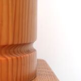 Wooden wastebasket, 70s