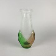 Glass vase designed by Frantisek Spinar for Skrdlovice glassworks, 1970's