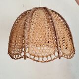 Wicker pendant light
