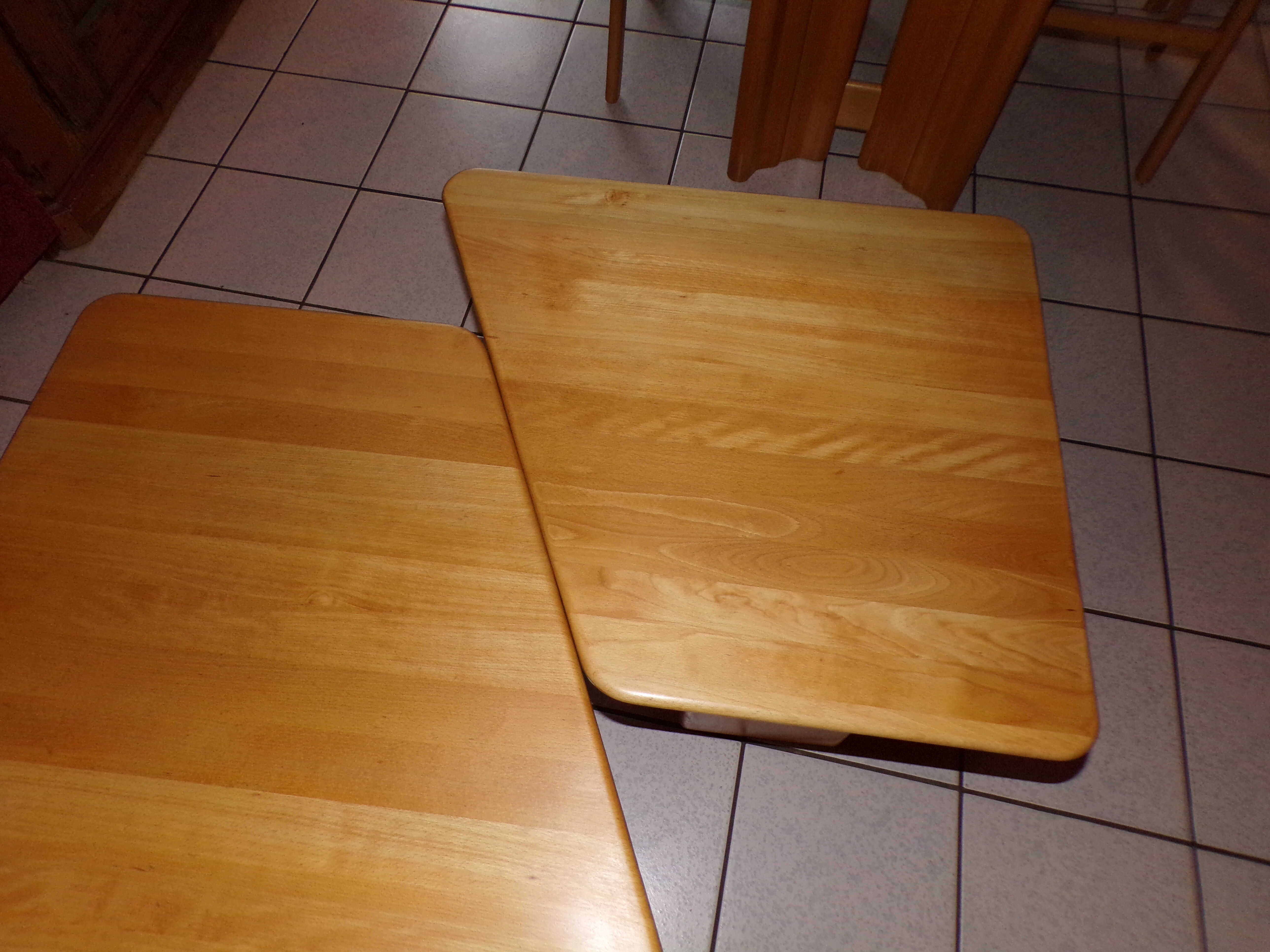 Beech wood coffee table
