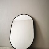 Brass mirror charcoal color 60 cm