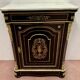 Napoleon iii wood and brass marquetry sideboard 19th century