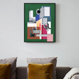 Collage "The Dance of Colors"