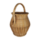 Large basket or basket in vintage rattan 60/70s. Very nice clean state.