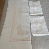 Rare antique 2-tone sheet set