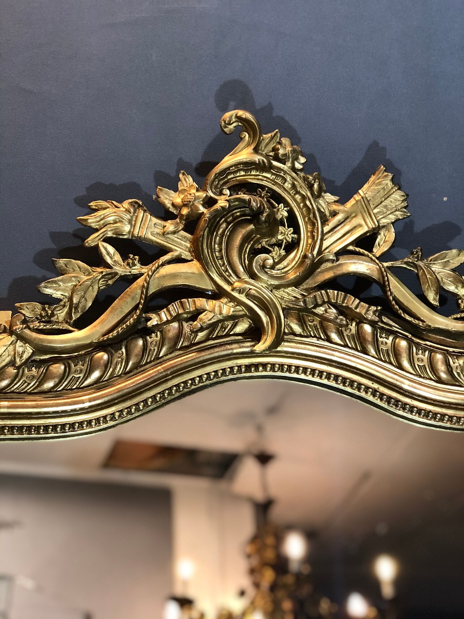 Miroir ancien 123x83 cm XIXè