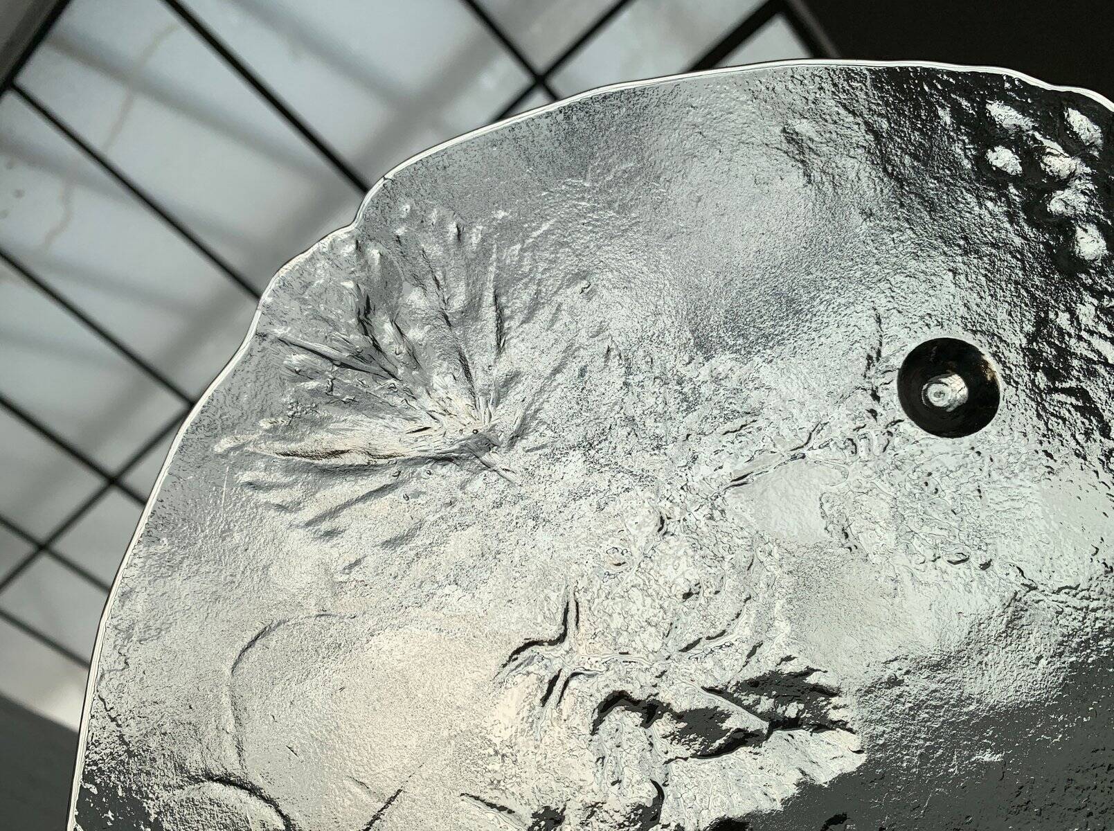 Vintage Swedish cake plate from Kosta Boda, 1970s.