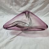 Corbeille à fruits Cristal mauve 1970