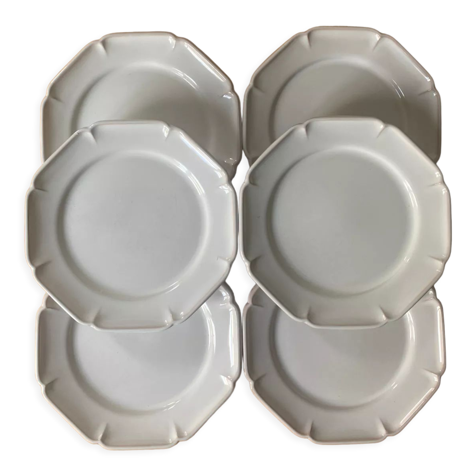 Assiettes Gien moton