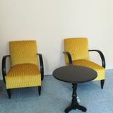 Pair of Art Deco armchairs