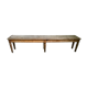 Former oak bench, 1900