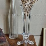 Ancien vase sur pied en cristal
