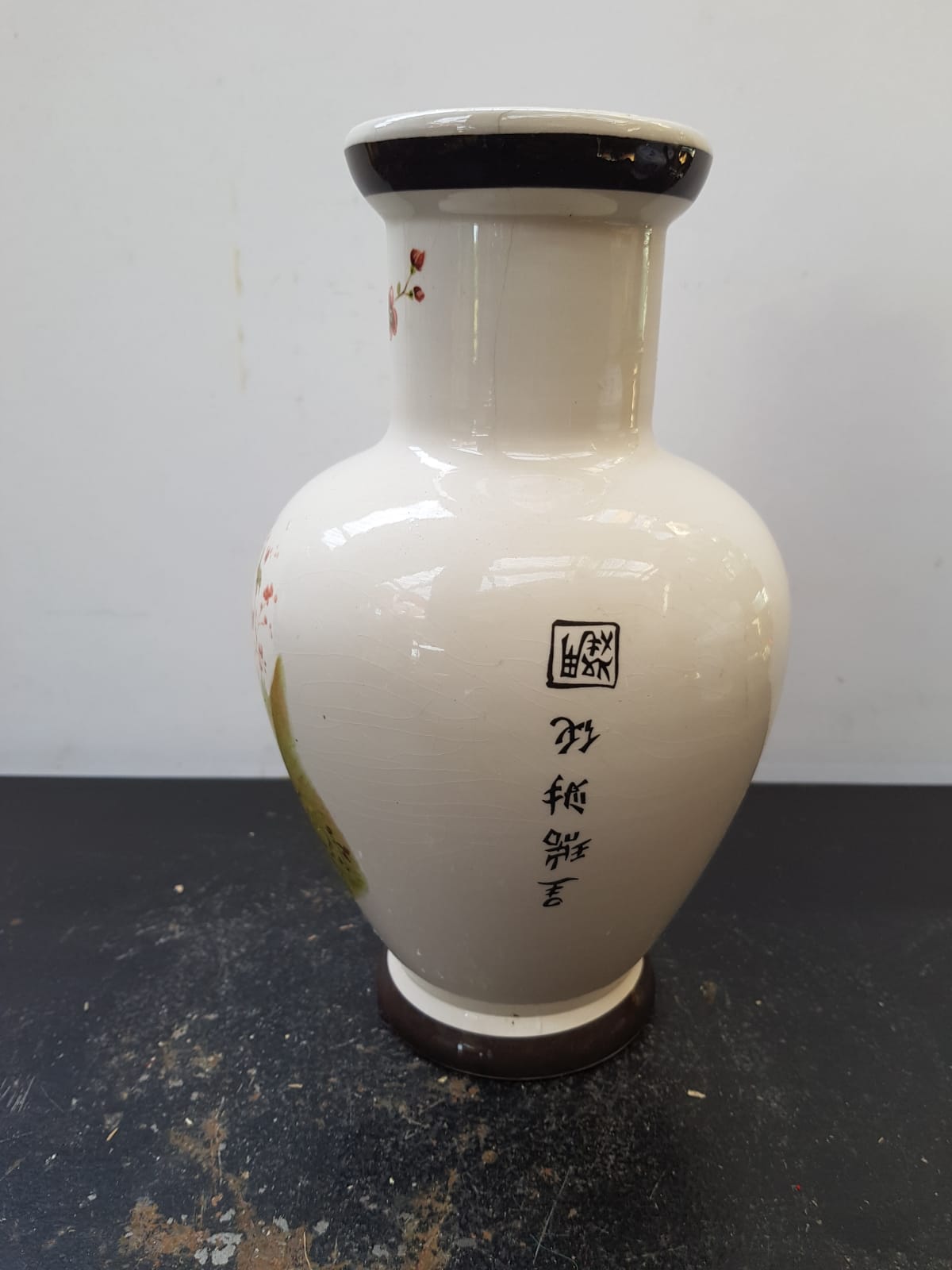 Ancient asian vase ceramic