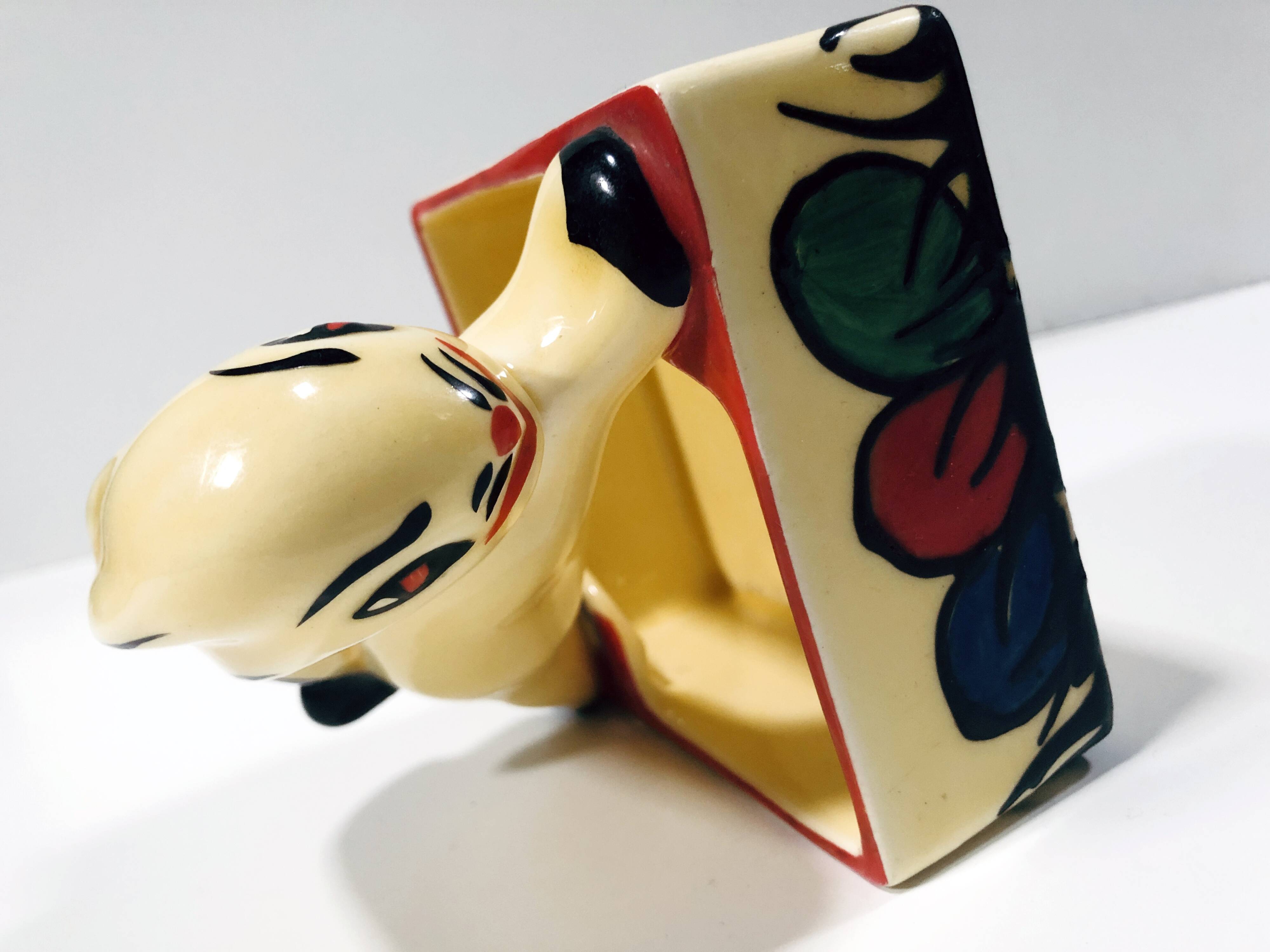 Rabbit Ashtray • Empty Pocket • Earthenware • Art Deco • Ditmar Urbach • 1930