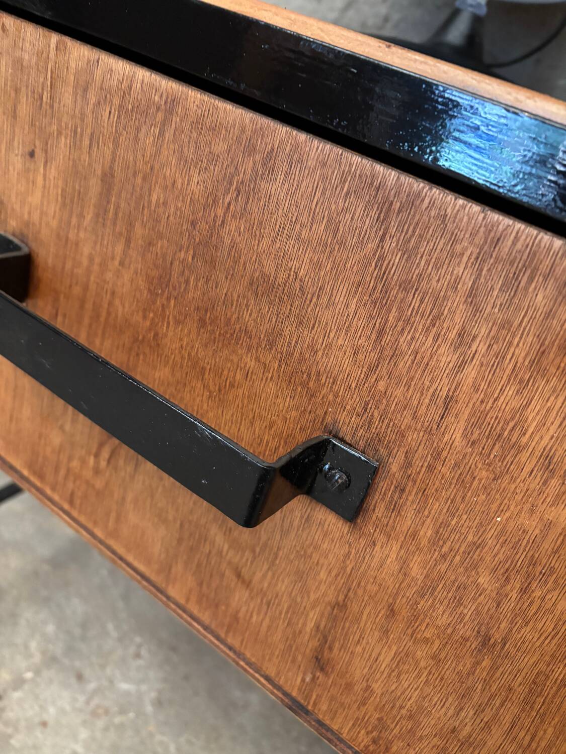 Industrial coffee table / console