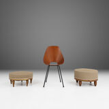 Set of two stools 1950's