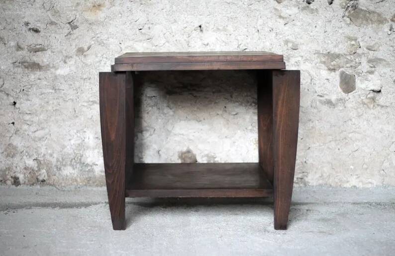 Table basse, d'appoint Art déco en bois