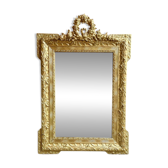 Antique mirror in Napoleon III style
