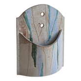 Ceramic wall trinket dish or vase