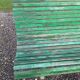 Banc 1900 en fer et bois