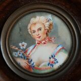 Miniature painting by hand