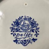 Decorative plate in Delfts earthenware