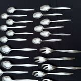 Christofle 37-piece cutlery set, Orly model