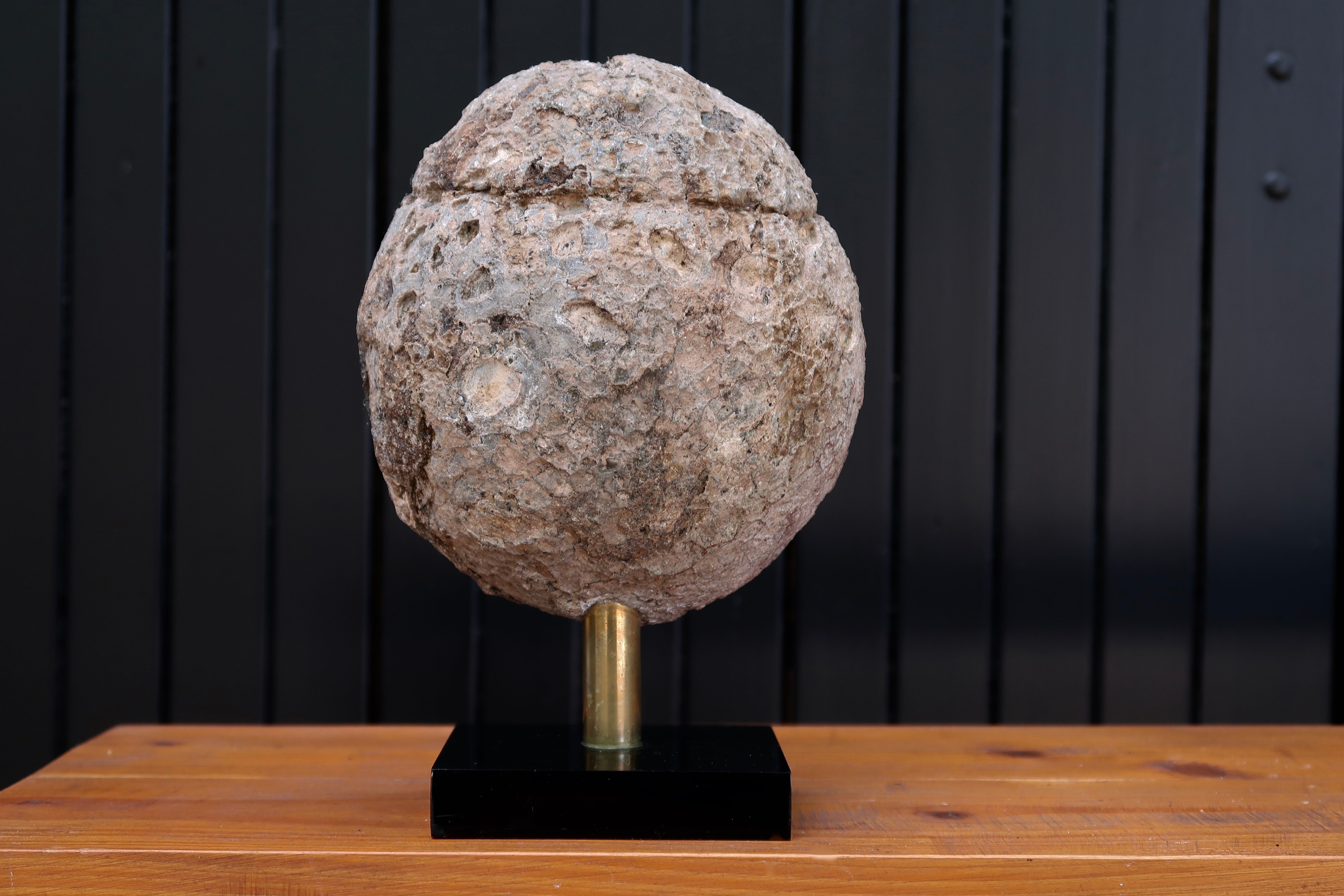 Half geode on base, cabinet of curiosities