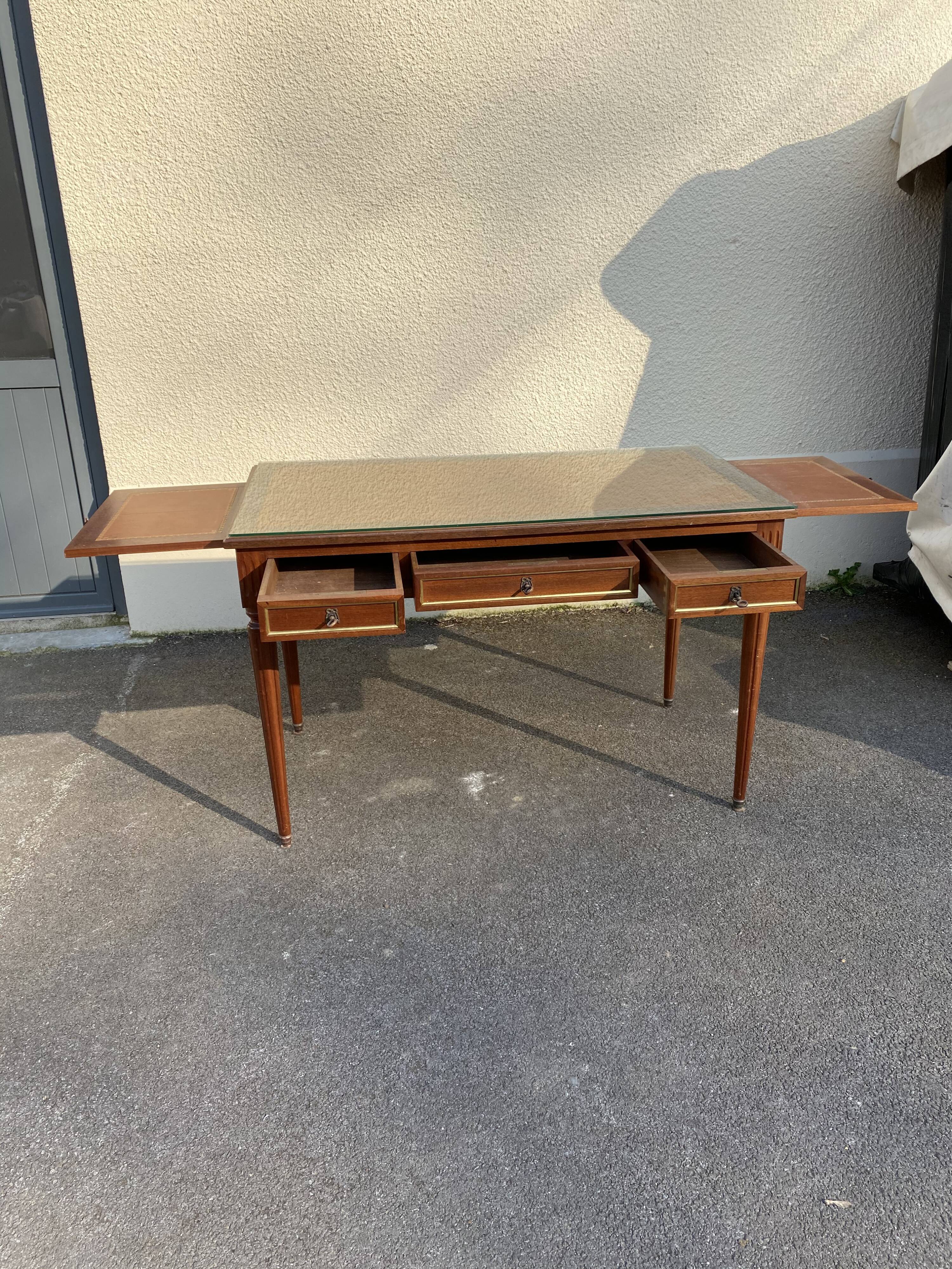 Louis XVI style desk with are armchair