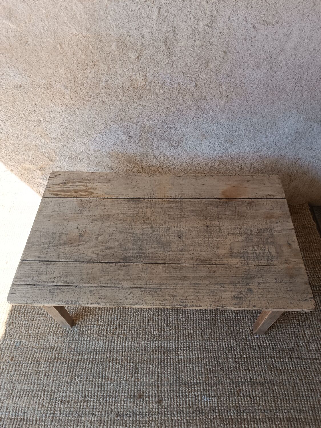 Table basse de ferme