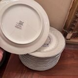 Service de table porcelaine Bernardaud Hortense
