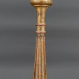 Art Deco lamp in gilded wood, France, Circa 1920