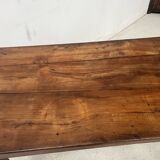 19th century cherry wood style farmhouse table
