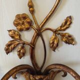 Wall sconce with pendants in Louis XV style