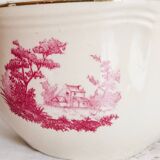 Digoin Sarreguemines pink tea/coffee cup