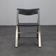 3x Folding Chair P08 by Tecno, Italy (set price)