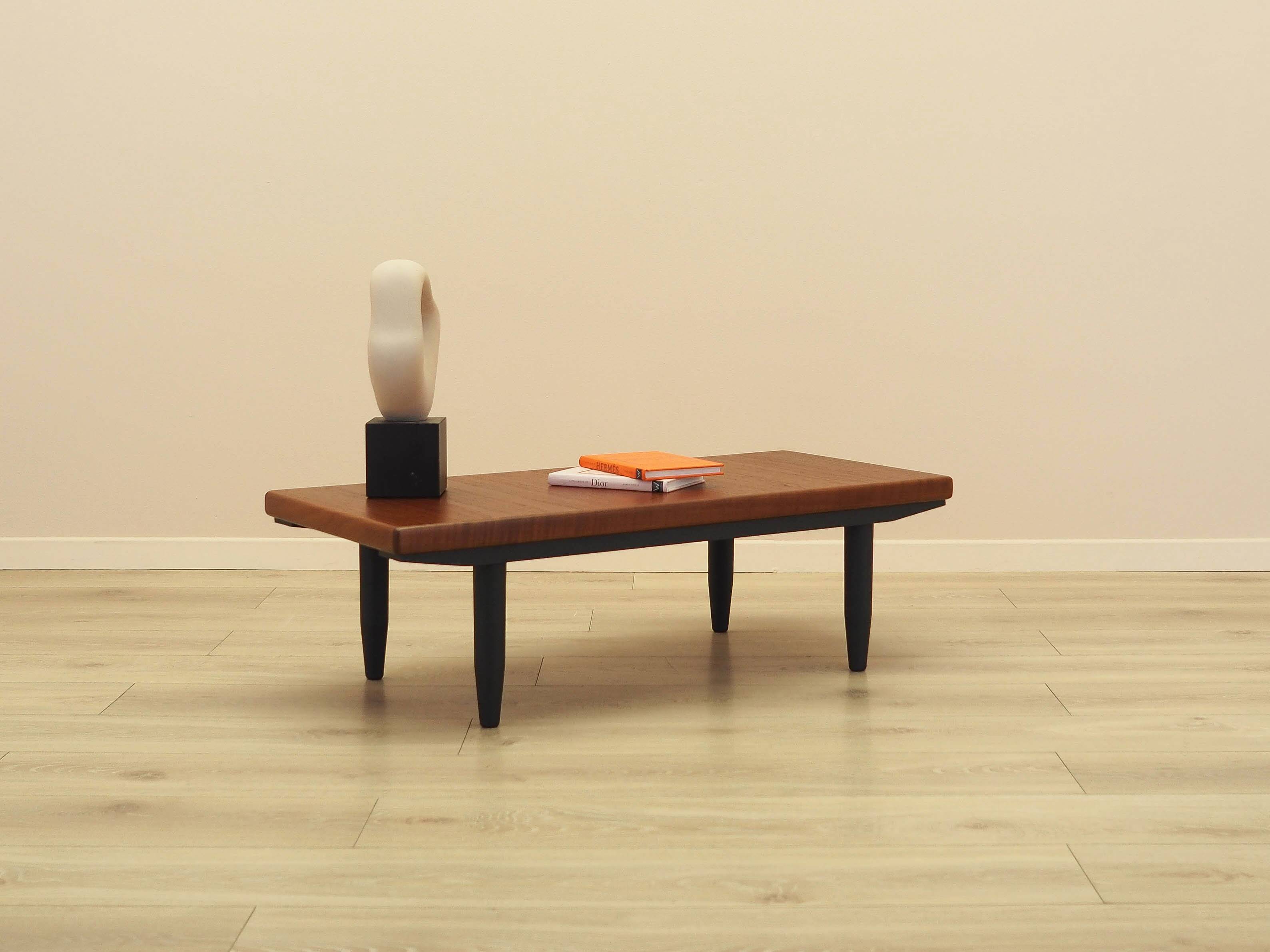Teak coffee table, Denmark, 1970s