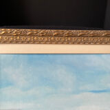 Framed painting