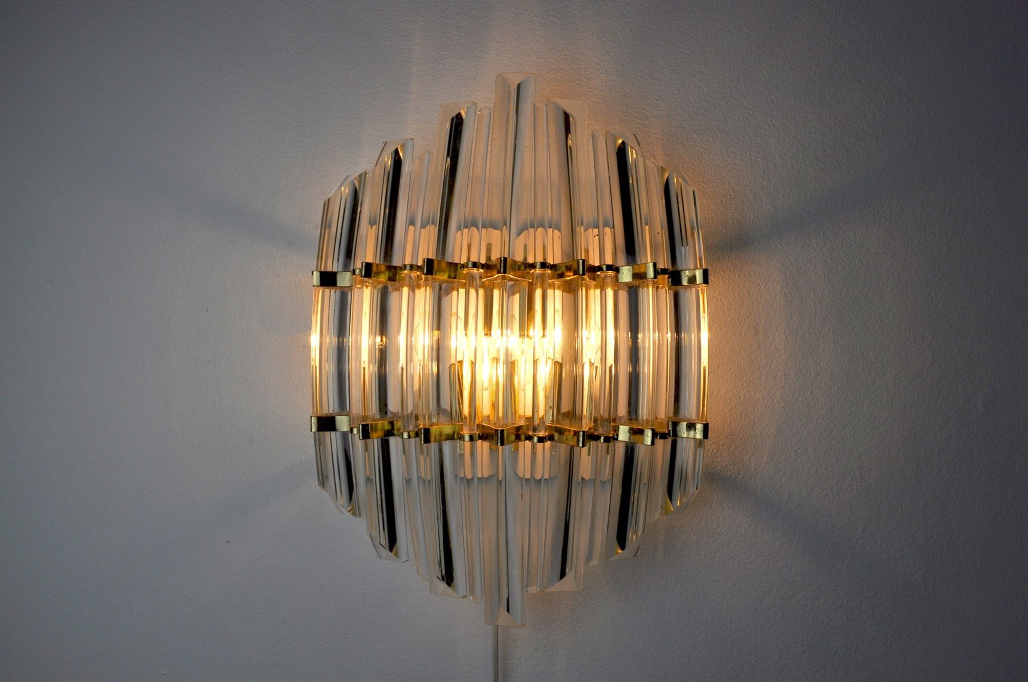 Applique Triedi Murano, Italie 1970