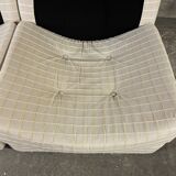 Set of Bernard Govin low chairs, Roset 1970