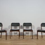 Model 49 Rosewood Dining Chairs by Erik Buch for Oddense Maskinsnedkeri / O.D. Møbler, 1960s.