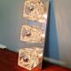 Triple wall lamp Ice Cube, Peill & Putzler, 1970