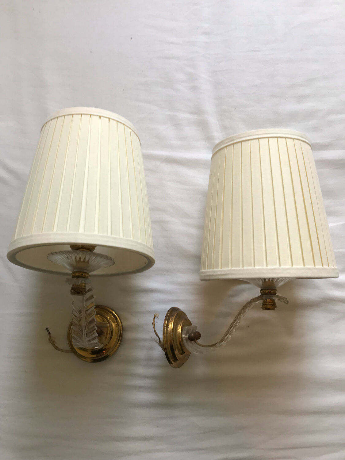 Pair of vintage sconces