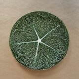 Soup-tureen cabbage ceramic and flat slip